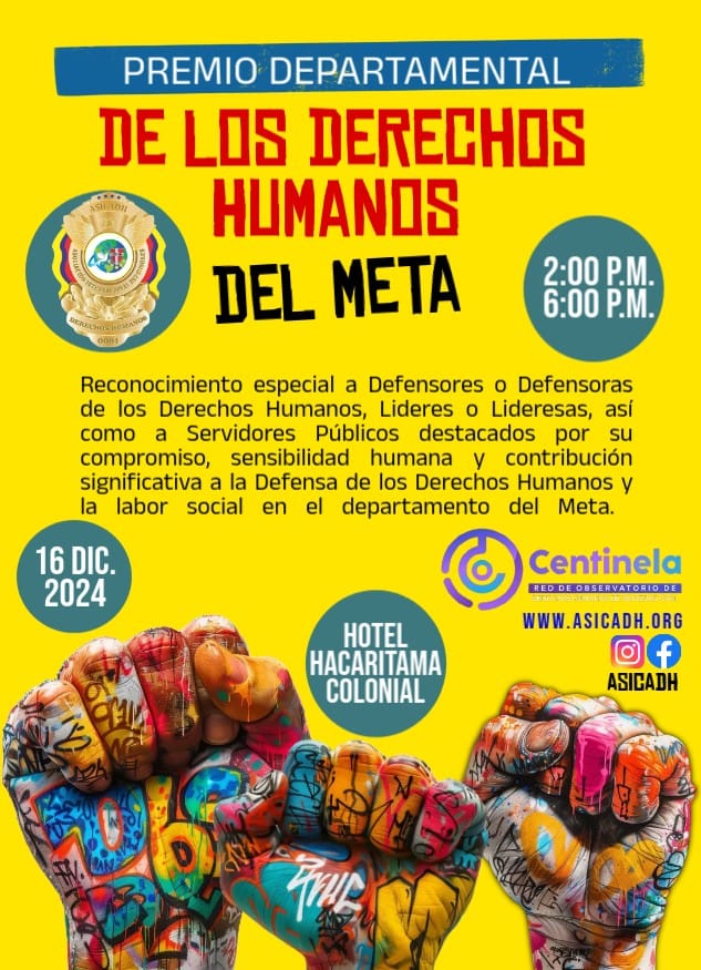 Premio Derechos Humanos del Meta